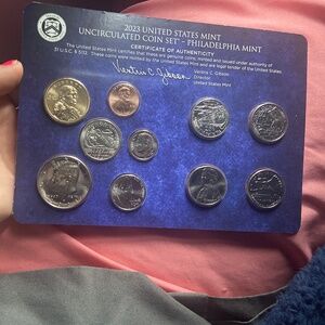 2023 United states mint uncirculated coin set - Philadelphia mint